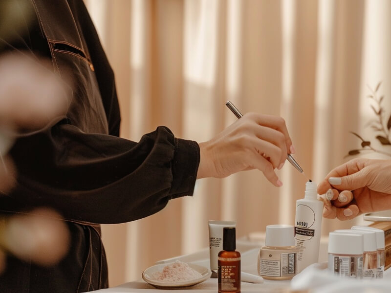 Ο χώρος του Nailset Beauty Bar
